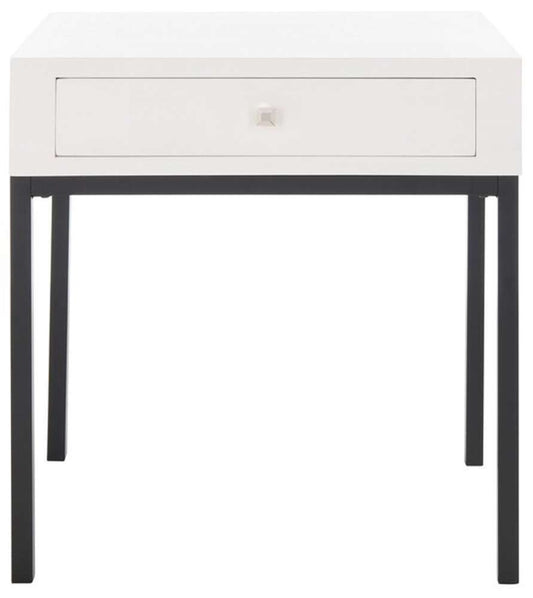 Safavieh - Adena Accent Table - White - AMH6612C view 1