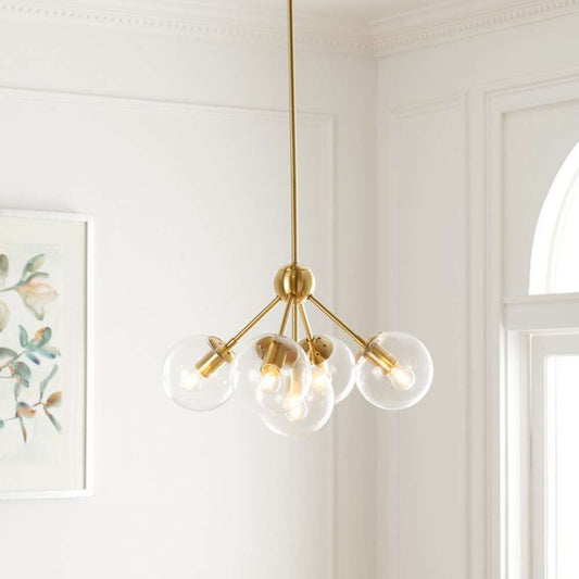 Safavieh - Aderynn 5Lt 18in Chandelier - Gold - CHA7004A veiw 2