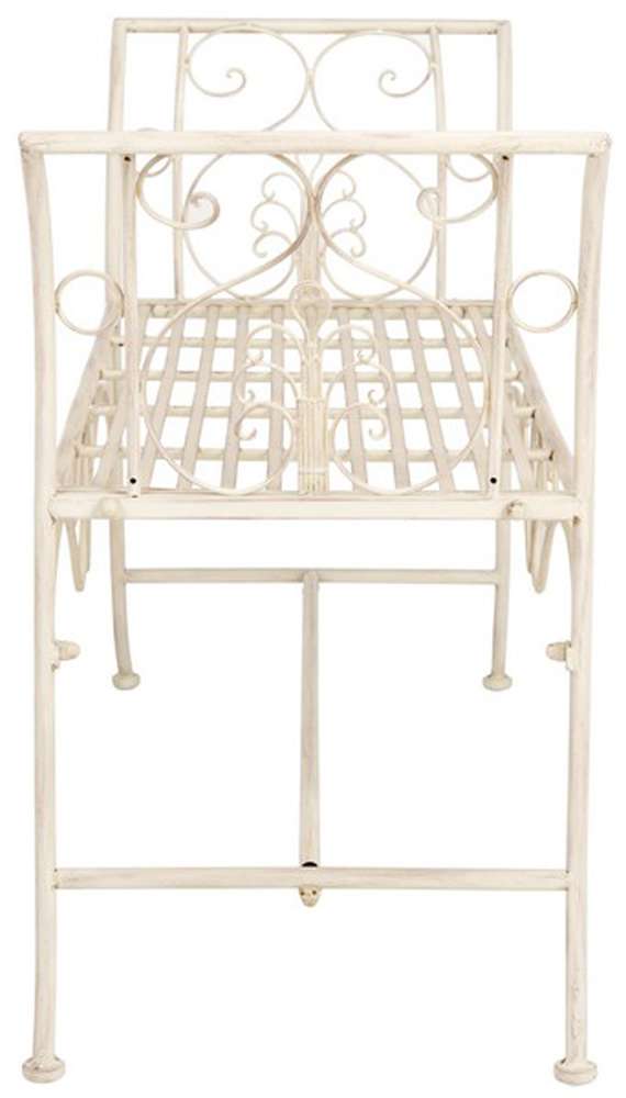 Safavieh - Adina Bench - Distressed White  - PAT5016A veiw 4