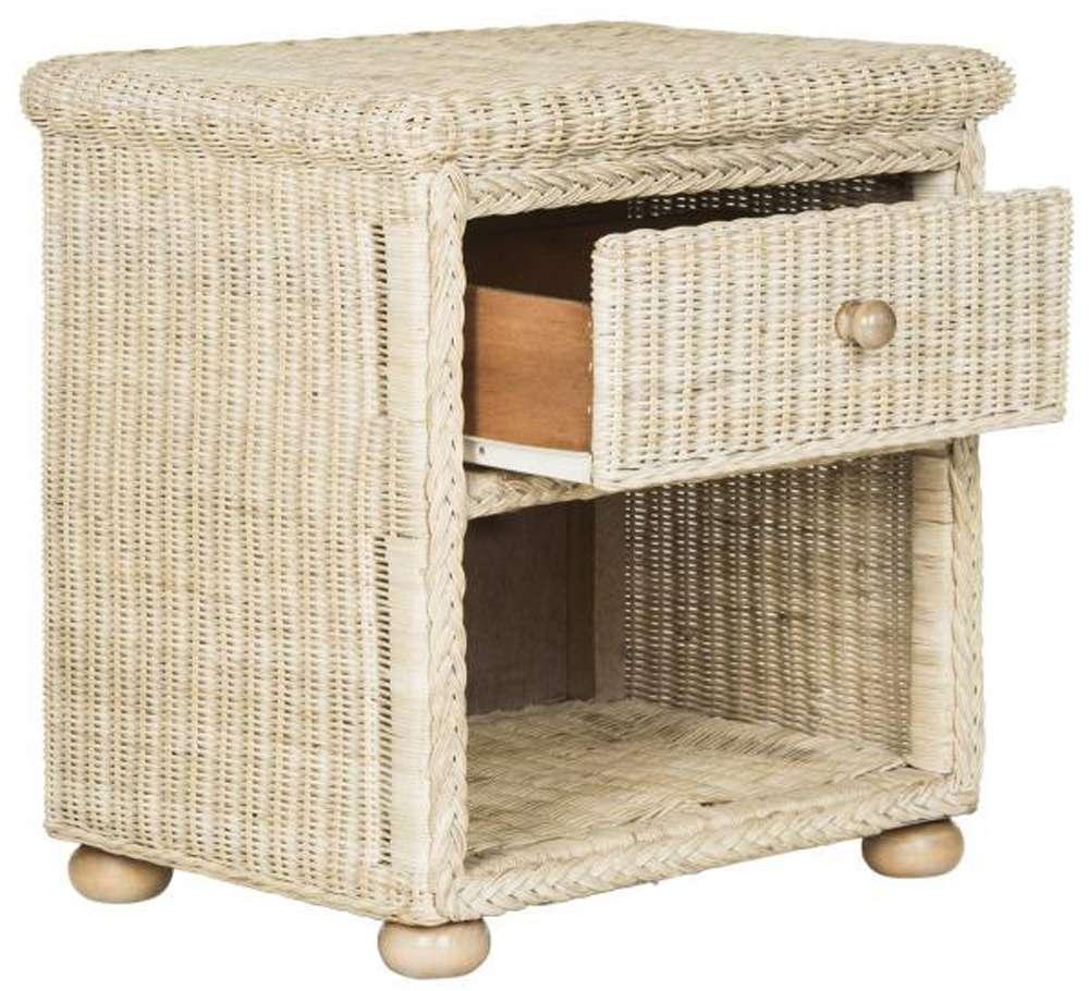 Safavieh - Adira Wicker End Table - White Washed - SEA8002A veiw 3