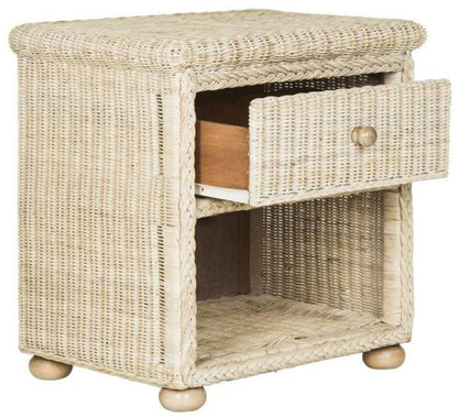 Safavieh - Adira Wicker End Table - White Washed - SEA8002A veiw 3