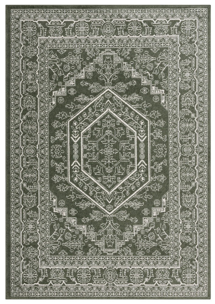Safavieh - Adirondack  108Y Dark Green / Ivory - 10" X 14" - ADR108Y-10 view 1