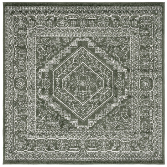 Safavieh - Adirondack  108Y Dark Green / Ivory - 4" X 4" - ADR108Y-4SQ view 1