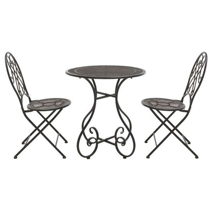 Safavieh - Adriel 3Pc Bistro Set - Black Rust  - PAT5031E veiw 3