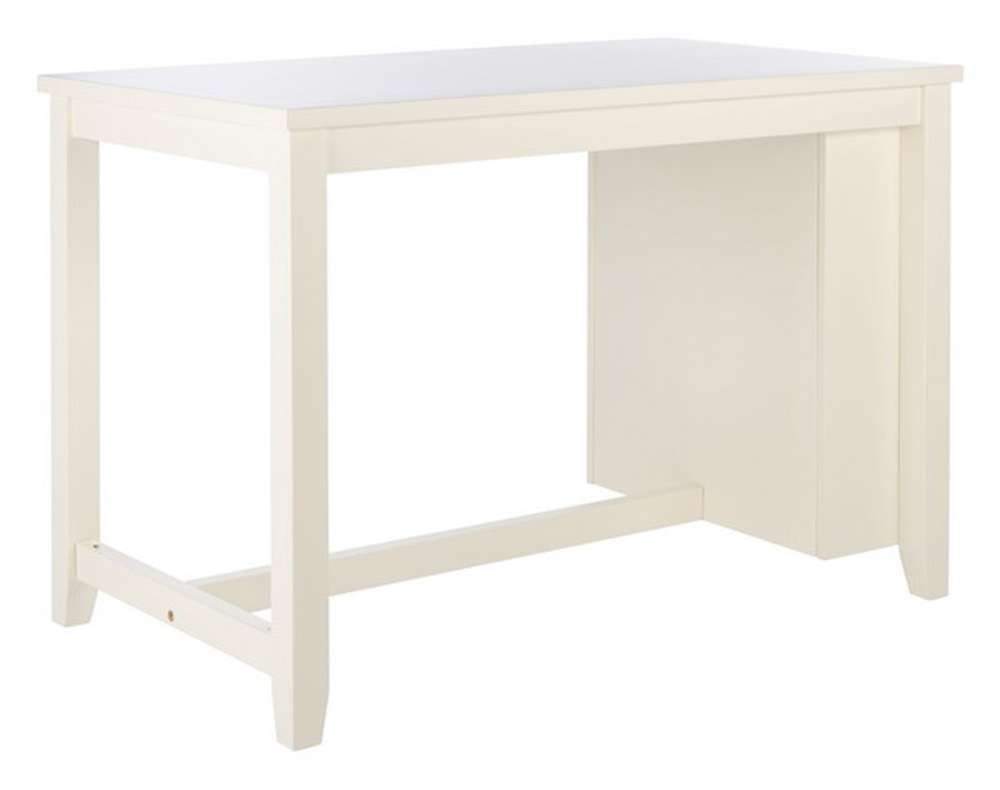 Safavieh - Aero Rectangle Counter Table - White - DTB9218A veiw 3