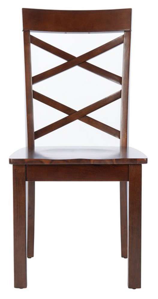 Safavieh - Ainslee Dining Chair - Brown  (Set of 2) - DCH9217A-SET2 veiw 1