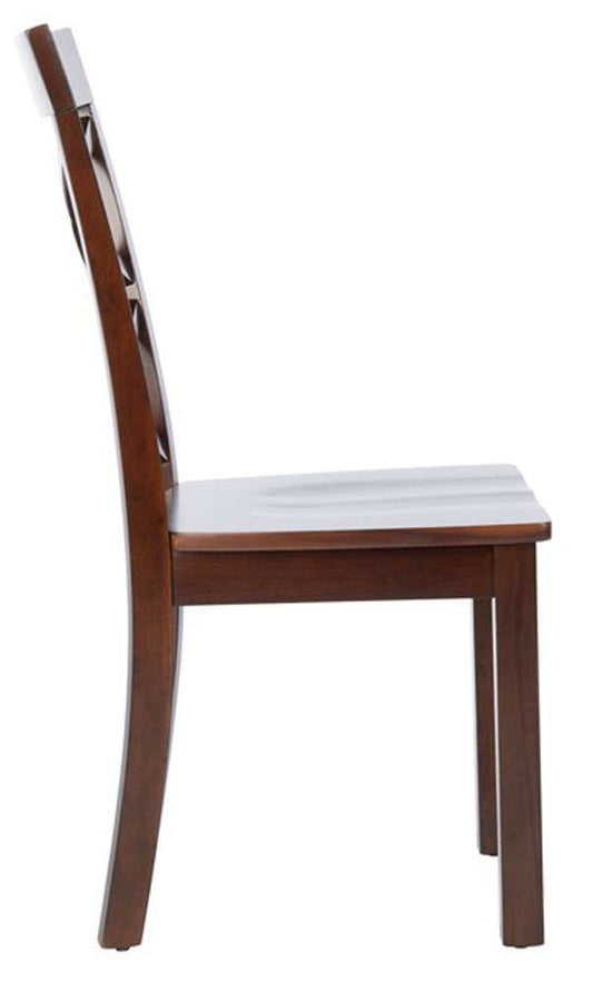 Safavieh - Ainslee Dining Chair - Brown  (Set of 2) - DCH9217A-SET2 veiw 2