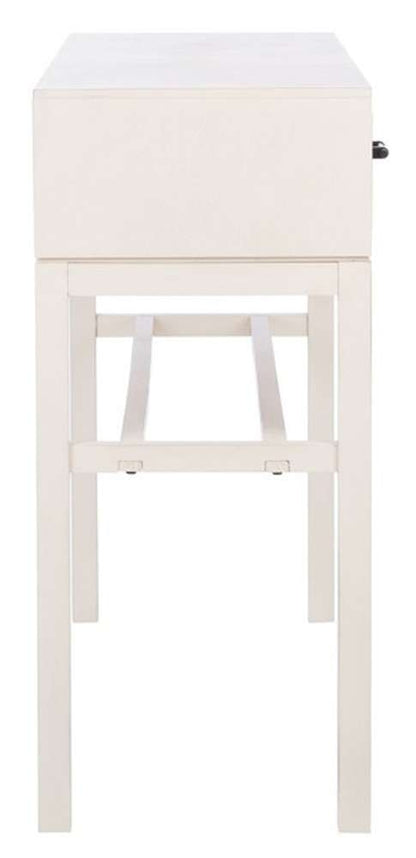 Safavieh - Ajana 2 Drw Console Table - Distressed White - Honey - CNS5709C veiw 4