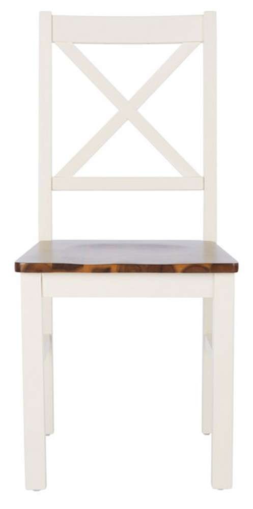 Safavieh - Akash Dining Chair - White - Natural  (Set of 2) - DCH9210A-SET2 veiw 1
