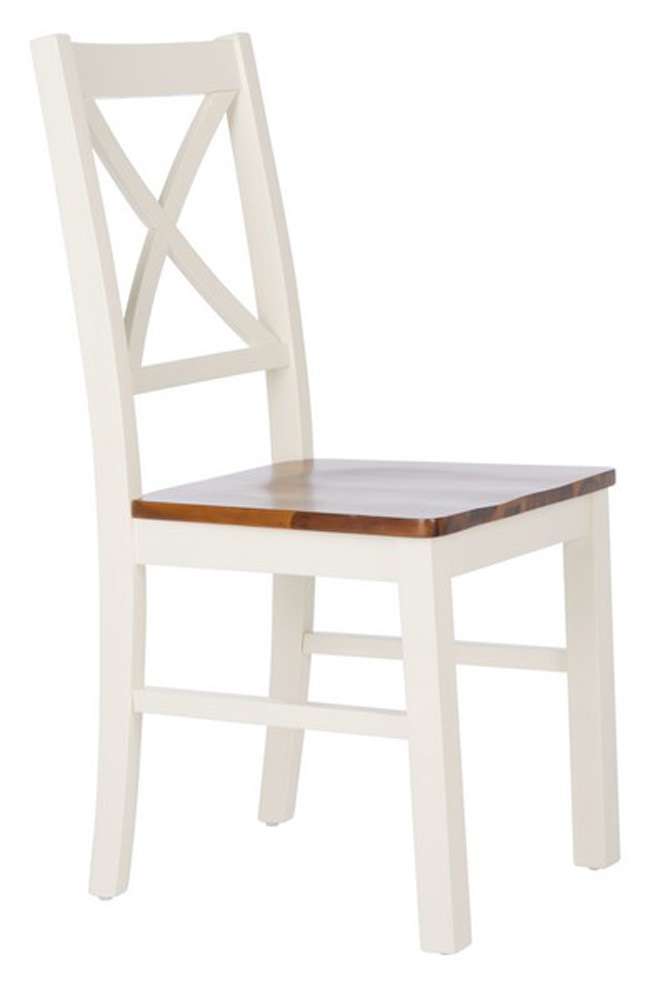 Safavieh - Akash Dining Chair - White - Natural  (Set of 2) - DCH9210A-SET2 veiw 3