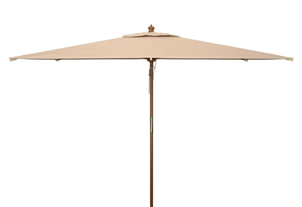 Safavieh - Aklin 10Ft Wood Umbrella - Beige - PAT8309A veiw 1