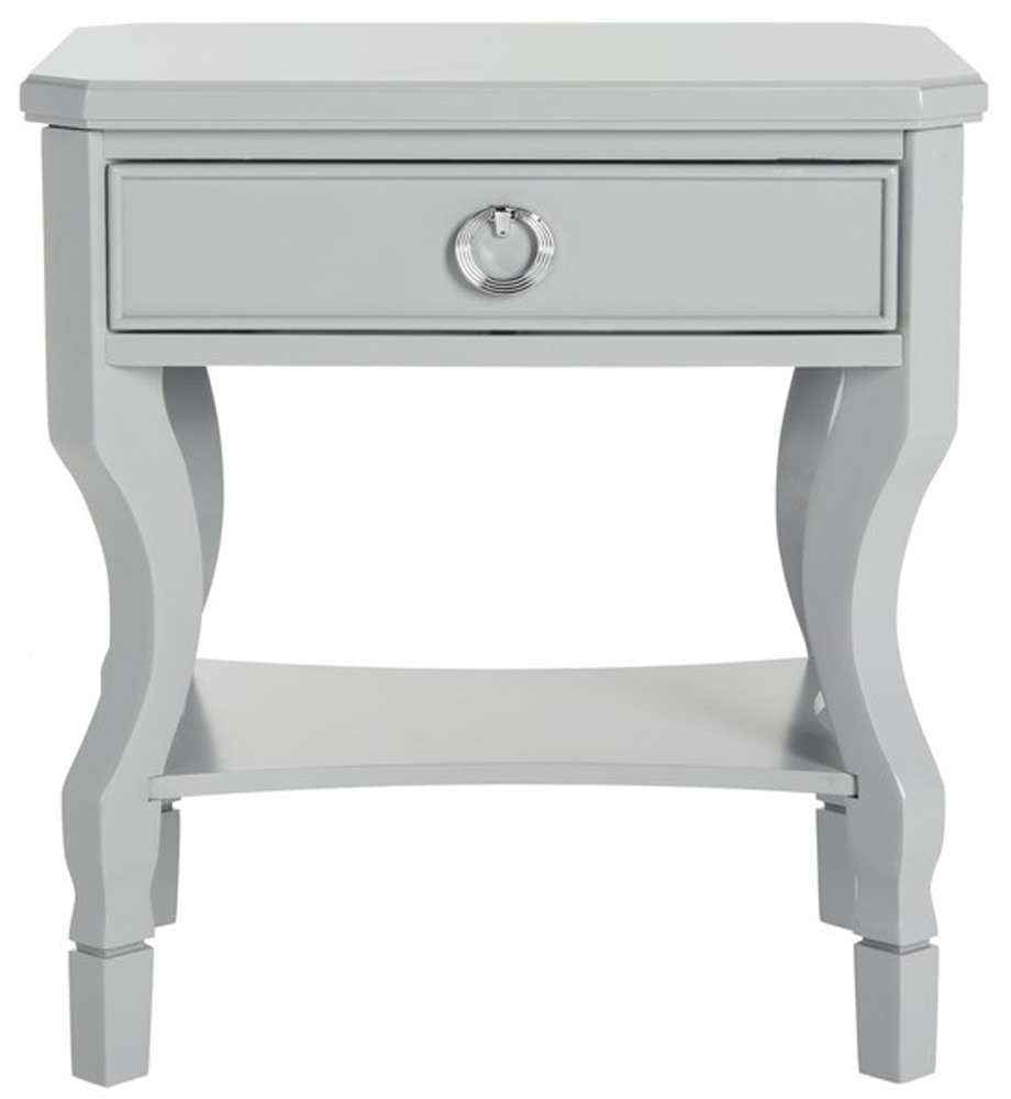 Safavieh - Alaia Side Table - Grey - FOX6275C veiw 1