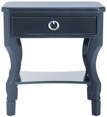 Safavieh - Alaia Side Table - Navy - FOX6275D veiw 1