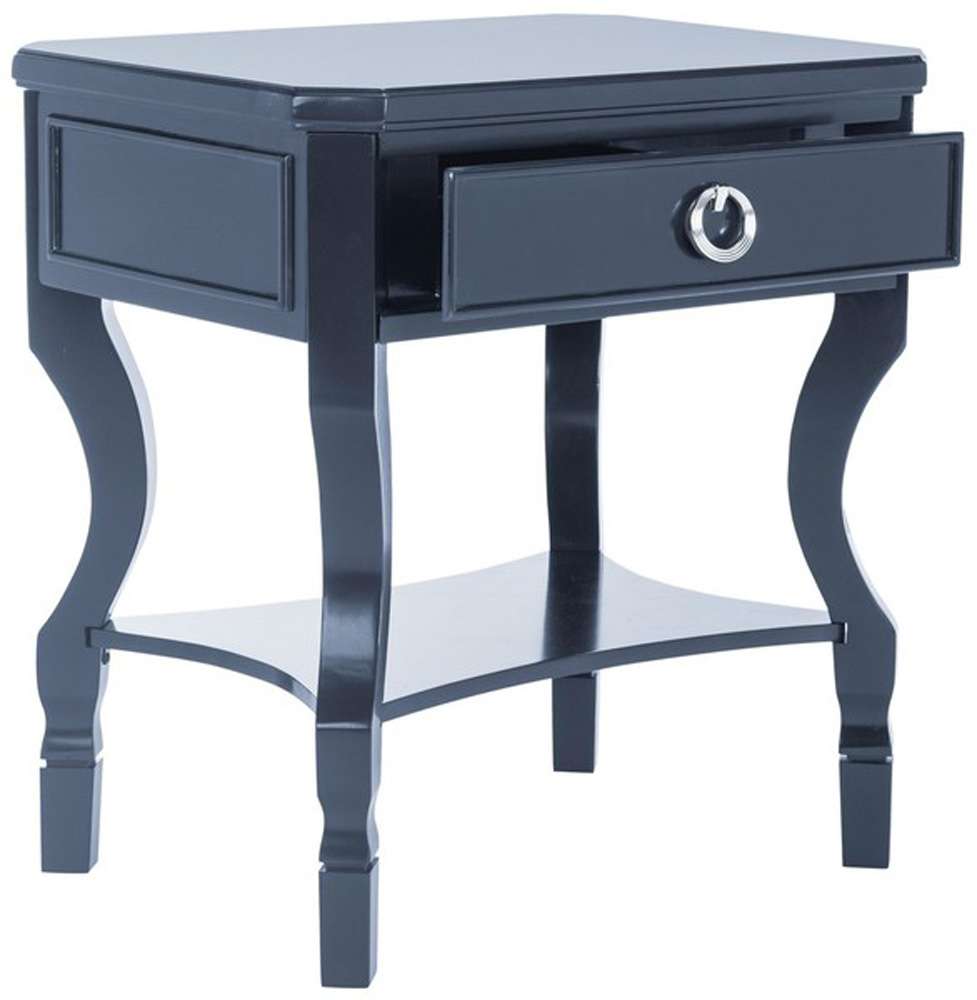 Safavieh - Alaia Side Table - Navy - FOX6275D veiw 3