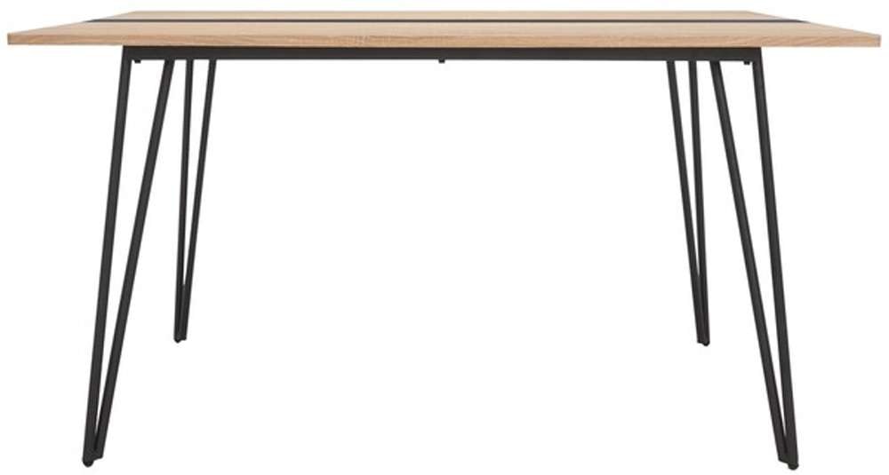 Safavieh - Alarick Dining Table - Natural - Black - DTB5802A veiw 2