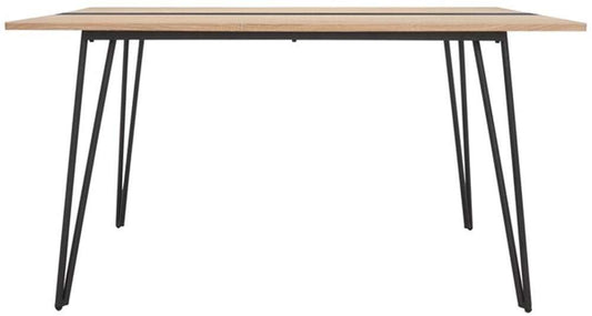 Safavieh - Alarick Dining Table - Natural - Black - DTB5802A veiw 2