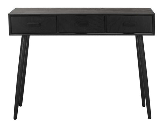 Safavieh - Albus 3 Drawer Console Table - Black - CNS5701D veiw 2