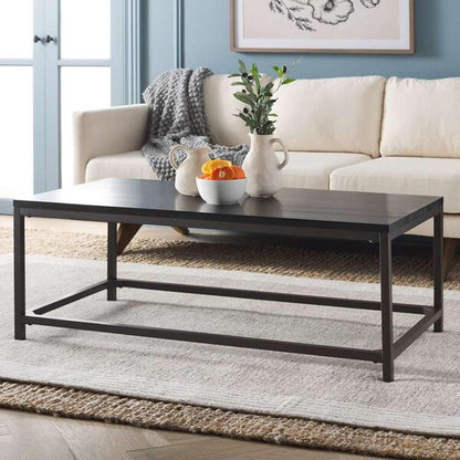 Safavieh - Alec Coffee Table - Distressed - Black - AMH6545C veiw 2