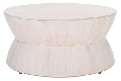 Safavieh - Alecto Round Coffee Table - White Washed - COF6601C veiw 1