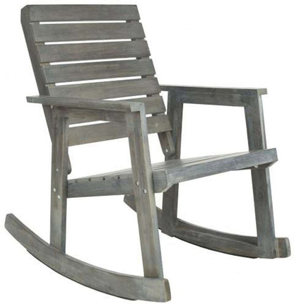 Safavieh - Alexei Rocking Chair - Ash Grey - FOX6702A veiw 3