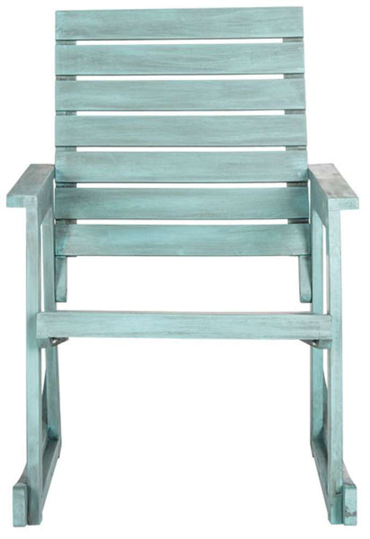 Safavieh - Alexei Rocking Chair - Chinese Blue - FOX6702C veiw 1