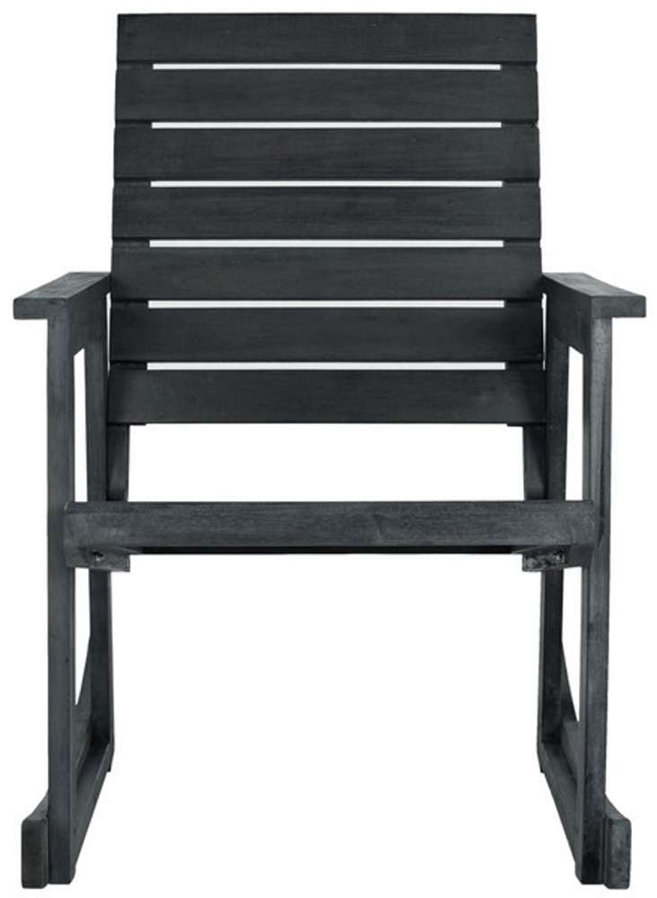 Safavieh - Alexei Rocking Chair - Dark Slate Gray - FOX6702K veiw 1