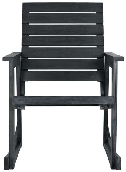 Safavieh - Alexei Rocking Chair - Dark Slate Gray - FOX6702K veiw 1