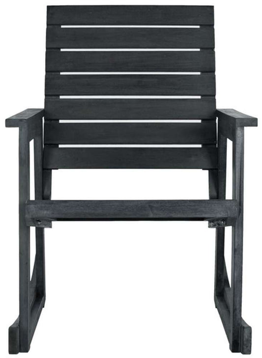 Safavieh - Alexei Rocking Chair - Dark Slate Gray - FOX6702K veiw 1