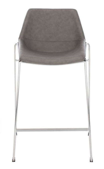 Safavieh - Alexis Midcentury Counterstool - Ash - Silver - BST3000B veiw 1