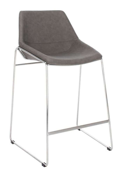 Safavieh - Alexis Midcentury Counterstool - Ash - Silver - BST3000B veiw 3