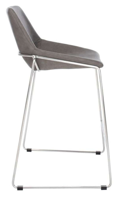 Safavieh - Alexis Midcentury Counterstool - Ash - Silver - BST3000B veiw 4