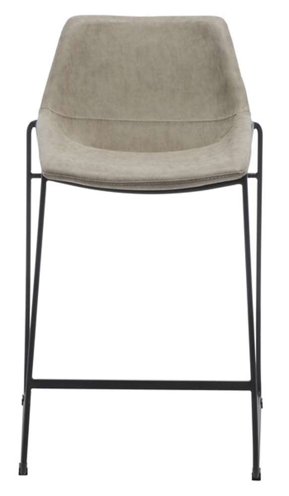 Safavieh - Alexis Midcentury Counterstool - Stone - Black - BST3000D veiw 1