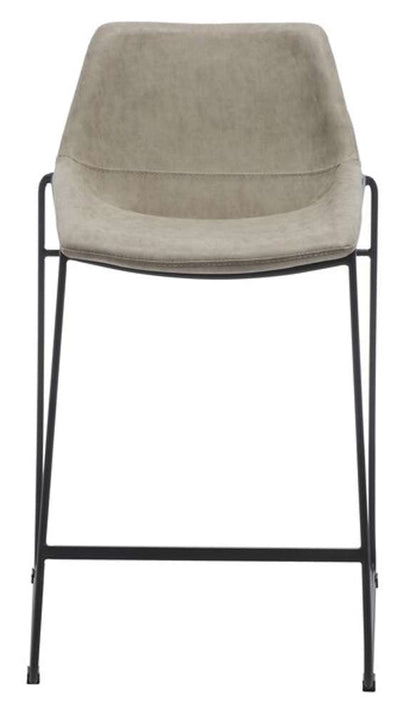Safavieh - Alexis Midcentury Counterstool - Stone - Black - BST3000D veiw 1