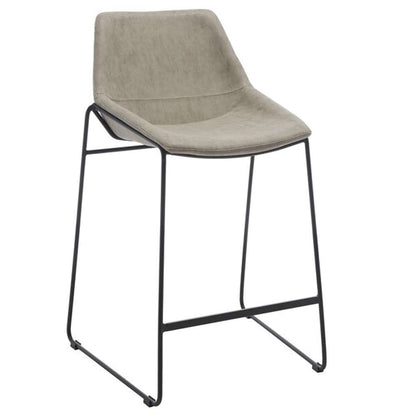 Safavieh - Alexis Midcentury Counterstool - Stone - Black - BST3000D veiw 3