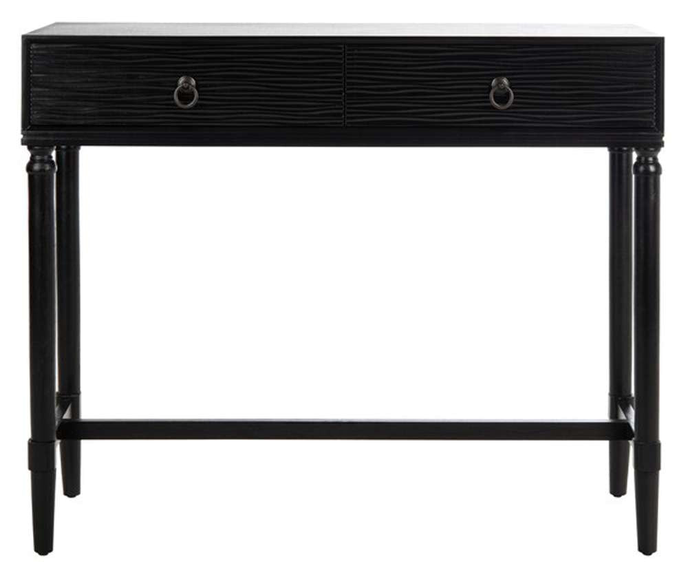 Safavieh - Aliyah 2Drw Console Table - Black - CNS5729A veiw 1