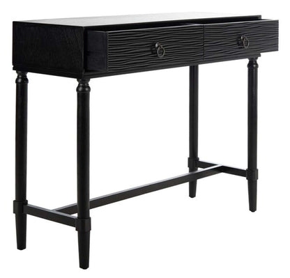 Safavieh - Aliyah 2Drw Console Table - Black - CNS5729A veiw 4