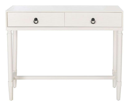 Safavieh - Aliyah 2Drw Console Table - Distrssed White - CNS5729D veiw 1