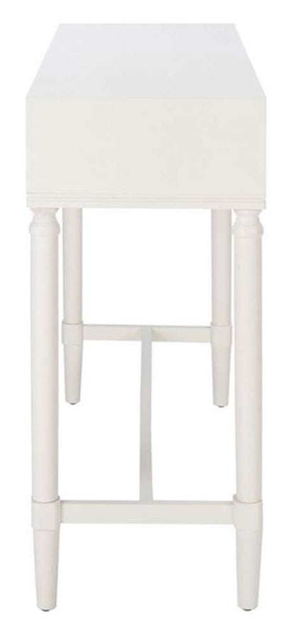 Safavieh - Aliyah 2Drw Console Table - Distrssed White - CNS5729D veiw 3