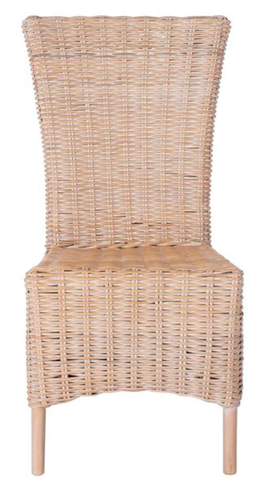 Safavieh - Allen Accent Chair - Natural White Wash  (Set of 2) - ACH6506A-SET2 veiw 1