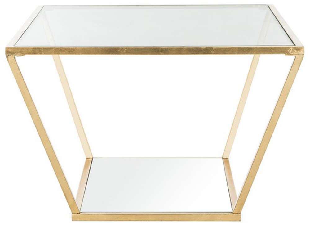 Safavieh - Allene Coffee Table - Gold - Clear - FOX2601A veiw 4