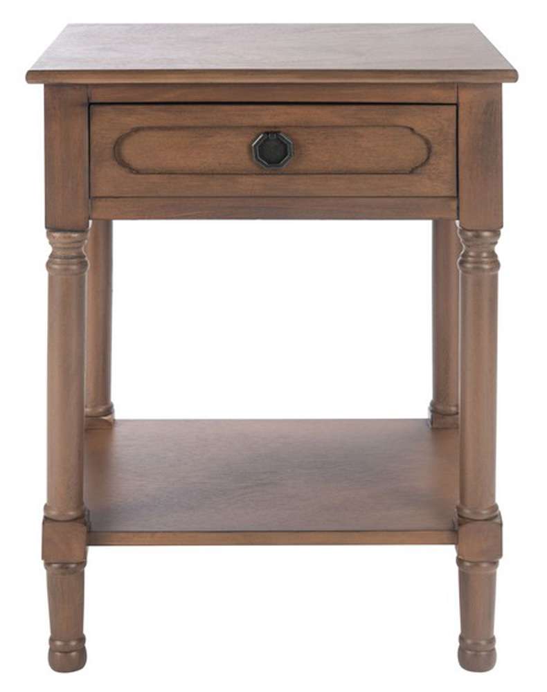 Safavieh - Allura 1Drw Accent Table - Brown - ACC5718C view 1