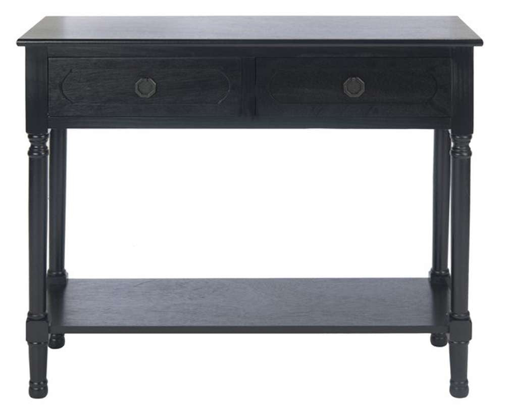 Safavieh - Allura 2Drw Console Table - Black - CNS5725B veiw 1