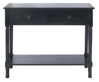 Safavieh - Allura 2Drw Console Table - Black - CNS5725B veiw 1