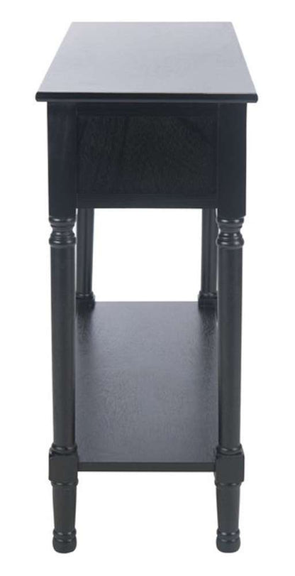 Safavieh - Allura 2Drw Console Table - Black - CNS5725B veiw 3