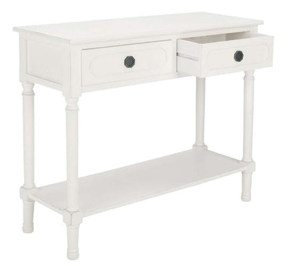 Safavieh - Allura 2Drw Console Table - Distressed - White - CNS5725A veiw 4