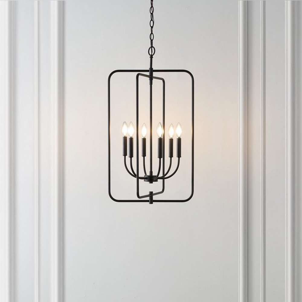 Safavieh - Alto 6Lt 15in Pendant - Black - PND4196A veiw 2