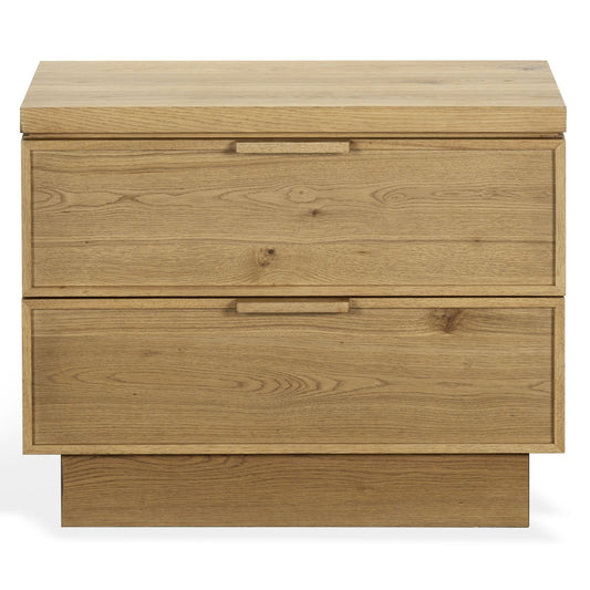 Safavieh - Alysandria Wood Top 2 Drawer Nightstand / Brown Oak - SFV2255B view 1