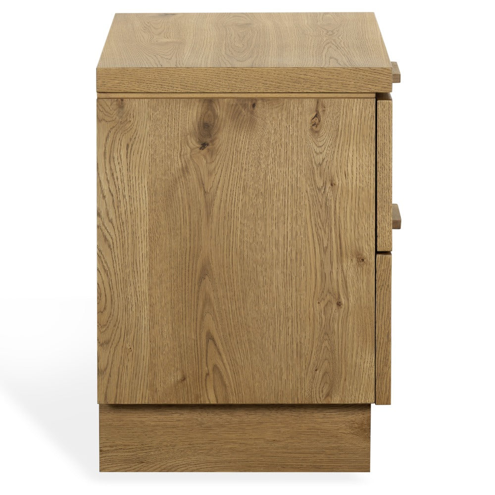 Safavieh - Alysandria Wood Top 2 Drawer Nightstand / Brown Oak - SFV2255B view 4