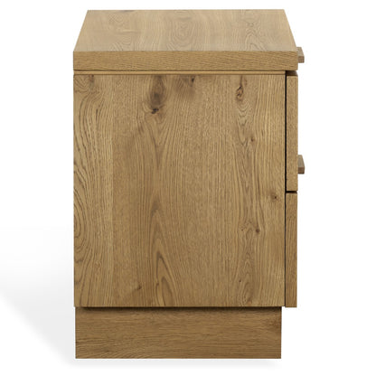 Safavieh - Alysandria Wood Top 2 Drawer Nightstand / Brown Oak - SFV2255B view 4