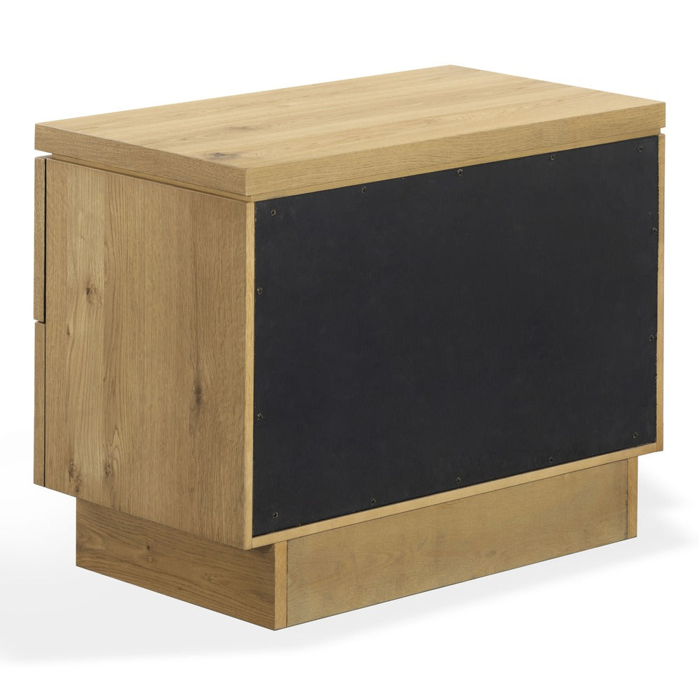 Safavieh - Alysandria Wood Top 2 Drawer Nightstand / Brown Oak - SFV2255B view 6
